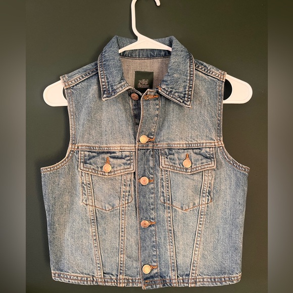 wild fable Jackets & Blazers - Wild Fable Blue Denim Vest